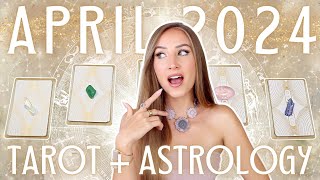 Your April 2024 Month Prediction • Tarot  Astrology • [upl. by Naerad]