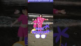 Beach ⛱ Related Vocabulary  Kids English Practice  Adi Keshari Connection shorts [upl. by Orsini750]