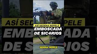 😱 ¡Así Repelen la EMBOSCADA los SOLDADOS MEXICANOS 😱 “De Sicarios”🇲🇽☠️shorts mexico military [upl. by Dehsar]