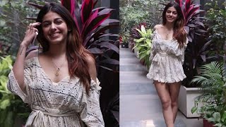 Pooja Bedis daughter Alaia Furniturewalla looks cute in short dress flaunts her tattoo [upl. by Unhsiv264]