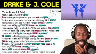 FIRST REACTION and BREAKING DOWN  Drake amp J Cole  Evil Ways [upl. by Alida928]