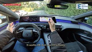 Peugeot E3008 First World onboard test  POV [upl. by Jehovah]