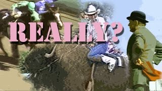 HILARIOUS THOROUGHBRED HORSE RACING ODDITIES BLOOPERS FAILS AND GREAT RACE CALLERS Tim Conway more [upl. by Laerol854]