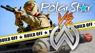 PolarStar Vs Wolverine HPA Build Off  FNC Type 97 amp Nerf Guns [upl. by Joyce]