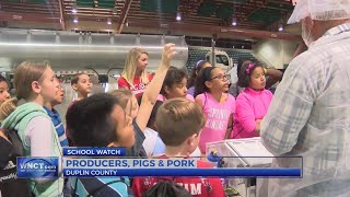 Smithfield Foods hosts “Pig Party” for Duplin Co students [upl. by Bleier]