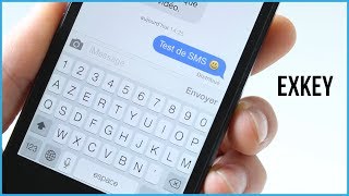ExKey  Une cinquième ligne sur le clavier iOS 7 [upl. by Neyr]