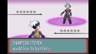 Pokemon Inclement Emerald  Vs Steven [upl. by Calle667]