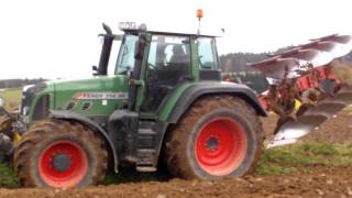 Fendt 714 Vario TMS mit Pöttinger HD [upl. by Aicatsana418]