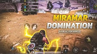 10KILL WWCD⚡️ DEADLY DUO IS BACK WITH ANOTHER 2v4 IN MIRAMAR  TEAM 4STRANGER🏆  IGL POV [upl. by Aynnat79]