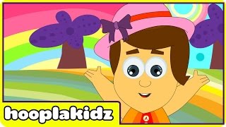 ABC Train Song Ep 86  Learning ABCs With Hooplakidz  Classic Nursery Rhymes [upl. by Ahtis]