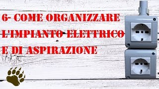 6  Come organizzare un impianto elettrico e di aspirazione [upl. by Bunce]