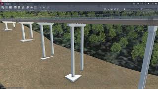 InfraWorks 2023 Parametric bridge content improvements [upl. by Sitnik]