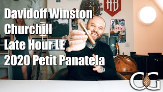 CGars Ltd Taste Test  Davidoff Winston Churchill Late Hour LE 2020 Petit Panatela [upl. by Ecirpak]