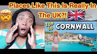 American Reacts to Top 10 Places In Cornwall You Need To Visit  First Time Reaction [upl. by Haimerej]