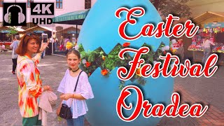 Easter Festival Oradea  Târgul de Paști 4K60 UHD Binaural Sound [upl. by Adest631]