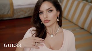 GUESS Fine Jewellery Spring 24 Campaign  GUESSJewellery [upl. by Oirom]