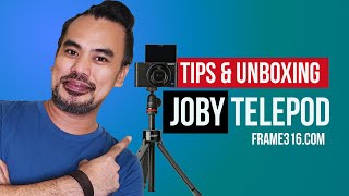 Joby Telepod Pro Kit Unboxing PLUS Tips on Using Tabletop Tripods [upl. by Cohbath]