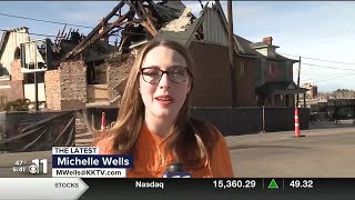 WATCH Historic building in Pueblo to be demolished following fire [upl. by Eilyak22]