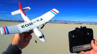 FX802 the Worlds Easiest and Cheapest RC Airplane Glider [upl. by Olra888]