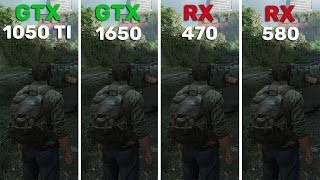 GTX 1050 Ti vs GTX 1650 vs RX 470 vs RX 580  Test in 8 Games [upl. by Lekar832]