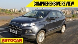 Ford EcoSport Diesel  Comprehensive Review  Autocar India [upl. by Munafo]