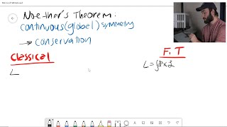 Deriving Noethers Theorem How Symmetry Leads to Conservation GAOMON PD1560 for Online Teaching [upl. by Riffle]