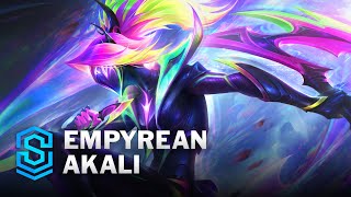 Empyrean Akali Skin Spotlight  League of Legends [upl. by Aikam]