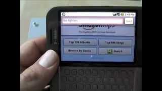 TMobile G1 Review Music and MP3 Store [upl. by Jacie]