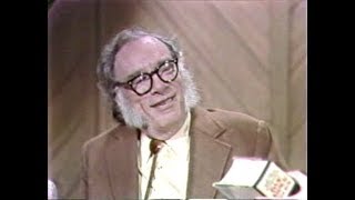 Isaac Asimov on The David Letterman Show October 21 1980 [upl. by Ssur]