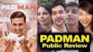 Padman Public Review  Akshay Kumar Sonam Kapoor  Padman First Day First Show [upl. by Preuss715]