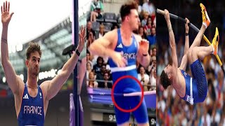 Pole Vaulter Anthony Ammiratis Manhood Eliminates Him From Games Paris Olympics 2024 [upl. by Llenod524]