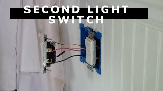 Second Light Switch 2way to 3way conversion [upl. by Higley]