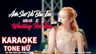 KARAOKE  Mashup Ánh Sao Và Bầu Trời amp Waiting For You  Hiền Hồ  Tone Nữ  RjmOfficial [upl. by Nylynnej]