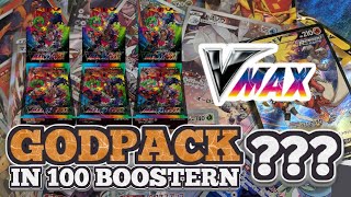 100 BOOSTER Vmax Climax  God Pack in 10 Displays Pokemon Karten Opening deutsch [upl. by Rahman]