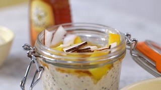 Mango overnight oats [upl. by Latsirk]