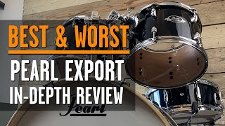 Pearl Export Indepth Review and Sound Test A Best and Worst Gear Review [upl. by Alram]