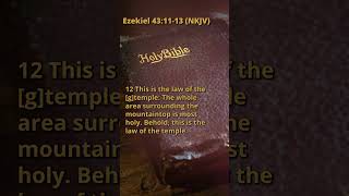 Ezekiel 431113 NKJV [upl. by Kleiman291]