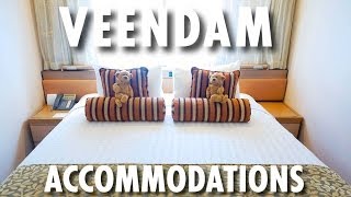 Veendam Tour amp Review Accommodations  Holland America Line  Cruise Ship Tour amp Review [upl. by Steen]