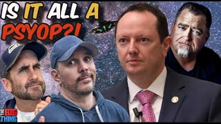 WOW REP Burlison asks Lue Elizondo if his UFO claims are part of a PSYOP Doesnt trust him [upl. by Bord]