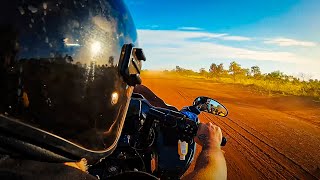 Broome Western Australia on a Harley Davidson [upl. by Rheinlander]