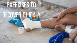 Exercises for an ankle sprain to help you recover quickly [upl. by Akehsar423]