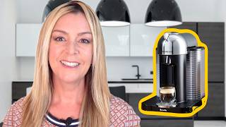 Nespresso Vertuo Basic coffee amp espresso maker inhome review [upl. by Aicert]