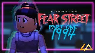 Kates Killer Chase Scene  Fear Street 1994 in ROBLOX [upl. by Zullo]