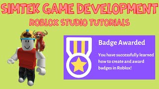 How to Add Badges to Your Roblox Game [upl. by Intyrb]