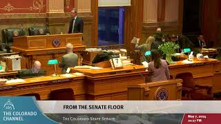 Colorado Senate 2024 Legislative Day 119 Part 2 [upl. by Nessy]