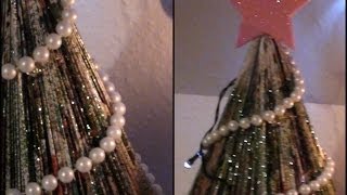 Tannenbaum DIY aus Zeitschrift WinterCafe [upl. by Docia658]