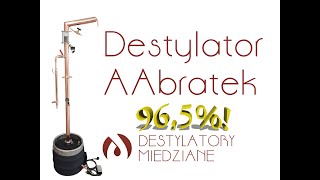 Destylator Miedziany AAbratek LMOVM instrukcja obsługi kolumny rektyfikacyjnej [upl. by Nekciv405]