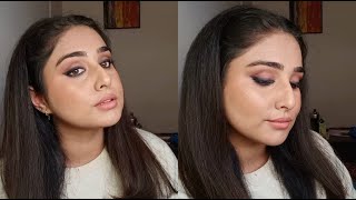 Easy smudged kajal makeup look [upl. by Zedekiah]