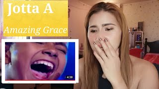 Amazing Grace  Jotta A  reaction  AMAZING 😱 [upl. by Ostap]