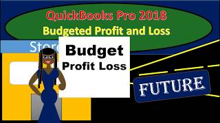 QuickBooks Pro 2018 Budgeted Profit and Loss [upl. by Nugesulo78]